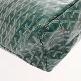 GOYARD ゴヤール サンルイ PM グリーン ユニセックス PVC トートバッグ 未使用 銀蔵
