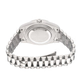 ロレックス デイデイト II 218206 ランダムシリアル アイスブルー/ダイヤモンド メンズ 腕時計 自動巻き 中古 銀蔵