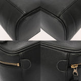 CHANEL シャネル 縦型 バニティバッグ ブラック A01998 レディース キャビアスキン バニティバッグ Bランク 中古 銀蔵