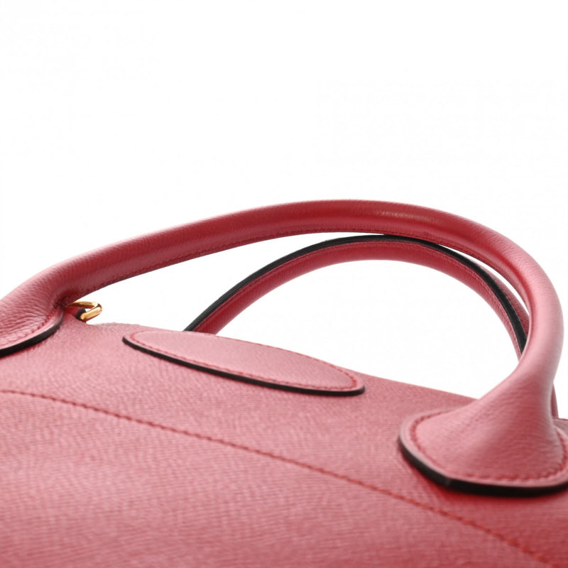 HERMES エルメス ボリード 37 2WAY ルージュアッシュ ○U刻印(1991年頃) レディース クシュベル ハンドバッグ Bランク 中古 銀蔵