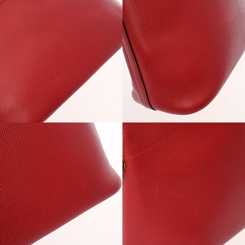 HERMES エルメス ボリード 37 2WAY ルージュアッシュ ○U刻印(1991年頃) レディース クシュベル ハンドバッグ Bランク 中古 銀蔵