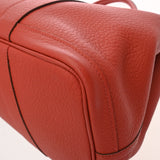 HERMES エルメス ガーデンパーティ PM ルージュデュセス □R刻印(2014年頃) レディース ネゴンダ ハンドバッグ ABランク 中古 銀蔵