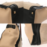 CELINE セリーヌ ラゲージ マイクロショッパー ベージュ 189793 レディース キャンバス レザー ハンドバッグ Bランク 中古 銀蔵