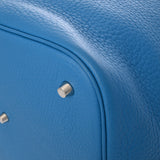 HERMES エルメス ピコタンロック GM ブルーザンジバル A刻印(2017年頃) レディース トリヨンクレマンス ハンドバッグ Aランク 中古 銀蔵