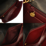 CHANEL シャネル マトラッセ ダイアナ 25cm チェーンショルダー ブラック A01165 レディース ラムスキン ショルダーバッグ ABランク 中古 銀蔵