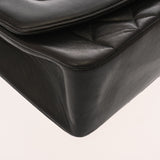 CHANEL シャネル マトラッセ ダイアナ 25cm チェーンショルダー ブラック A01165 レディース ラムスキン ショルダーバッグ ABランク 中古 銀蔵