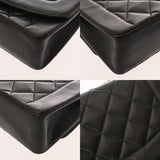 CHANEL シャネル マトラッセ ダイアナ 25cm チェーンショルダー ブラック A01165 レディース ラムスキン ショルダーバッグ ABランク 中古 銀蔵