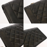 CHANEL シャネル マトラッセ ダイアナ 25cm チェーンショルダー ブラック A01165 レディース ラムスキン ショルダーバッグ ABランク 中古 銀蔵