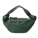 BOTTEGAVENETA ボッテガヴェネタ ダブルノット グリーン レディース レザー ハンドバッグ Aランク 中古 銀蔵