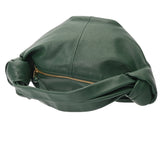 BOTTEGAVENETA ボッテガヴェネタ ダブルノット グリーン レディース レザー ハンドバッグ Aランク 中古 銀蔵