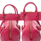 SAINT LAURENT サンローラン ベイビーダッフル 2WAY ショルダー ピンク 330958 レディース レザー ショルダーバッグ ABランク 中古 銀蔵