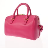 SAINT LAURENT サンローラン ベイビーダッフル 2WAY ショルダー ピンク 330958 レディース レザー ショルダーバッグ ABランク 中古 銀蔵