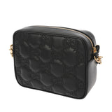 GUCCI グッチ GGマトラッセ スモールショルダーバッグ ブラック 702234 レディース レザー ショルダーバッグ Aランク 中古 銀蔵
