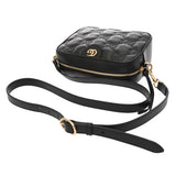 GUCCI グッチ GGマトラッセ スモールショルダーバッグ ブラック 702234 レディース レザー ショルダーバッグ Aランク 中古 銀蔵