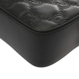 GUCCI グッチ GGマトラッセ スモールショルダーバッグ ブラック 702234 レディース レザー ショルダーバッグ Aランク 中古 銀蔵