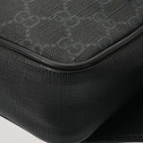 GUCCI グッチ GGスプリーム ベルトバッグ ブラック/グレー 474293 メンズ GGスプリームキャンバス ボディバッグ Aランク 中古 銀蔵