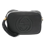 GUCCI グッチ ソーホー ショルダーバッグ ブラック 347994 レディース レザー ショルダーバッグ Aランク 中古 銀蔵