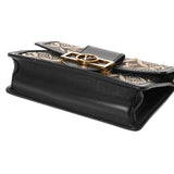 LOUIS VUITTON ルイヴィトン ポルトフォイユ ドーフィヌ ブラック ゴールド金具 M69992 レディース モノグラムジャガード ショルダーバッグ Bランク 中古 銀蔵