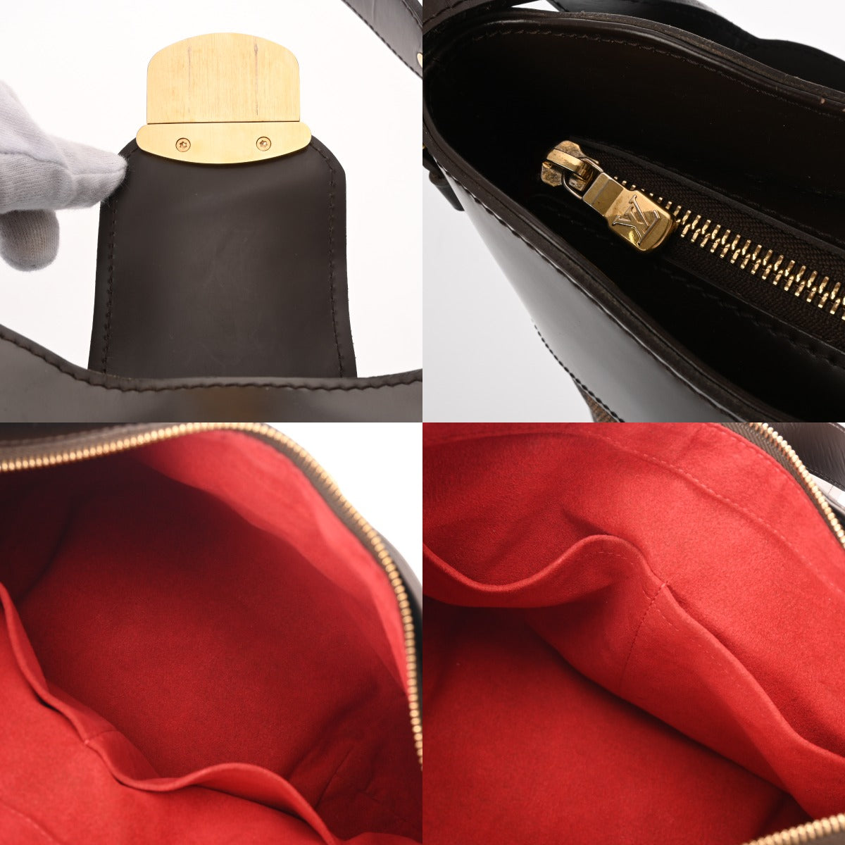 LOUIS VUITTON ルイヴィトン ダミエ システィナ MM ブラウン N41541