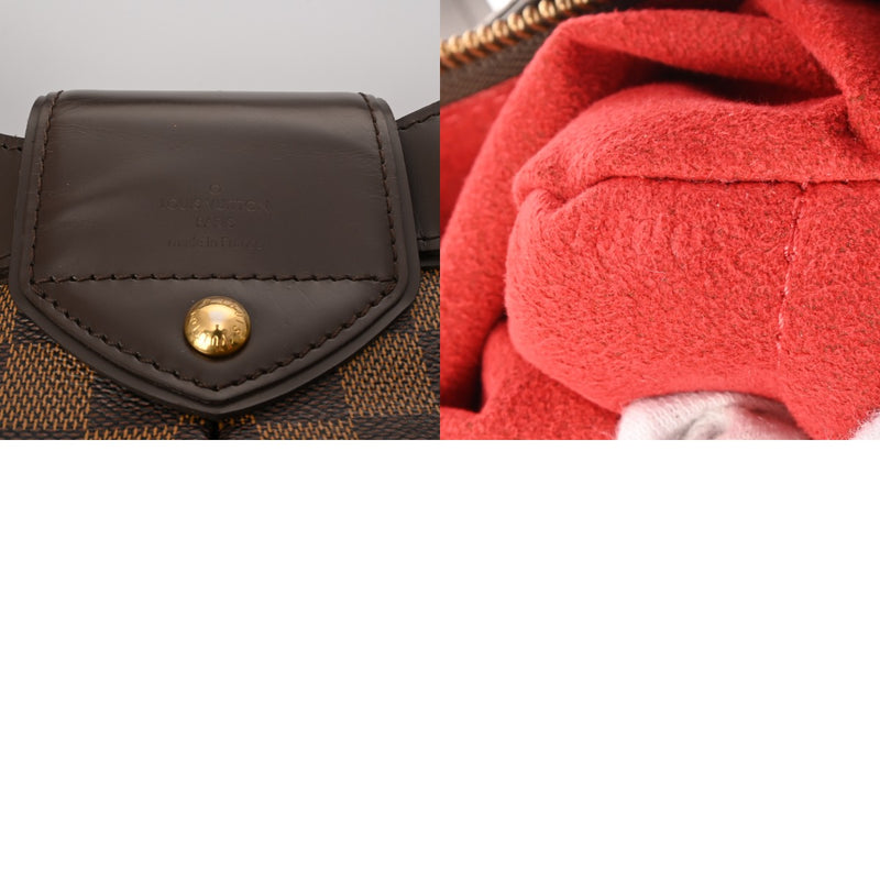 LOUIS VUITTON ルイヴィトン ダミエ システィナ MM ブラウン N41541