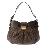 LOUIS VUITTON ルイヴィトン ダミエ システィナ MM ブラウン N41541 レディース ダミエキャンバス ショルダーバッグ ABランク 中古 銀蔵