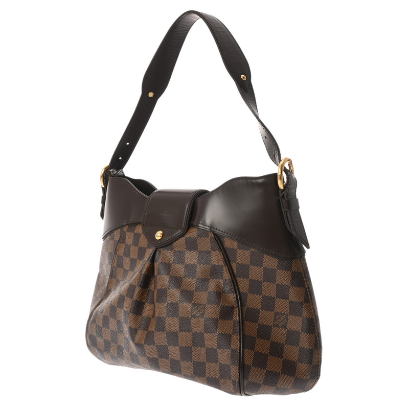 LOUIS VUITTON ルイヴィトン ダミエ システィナ MM ブラウン N41541