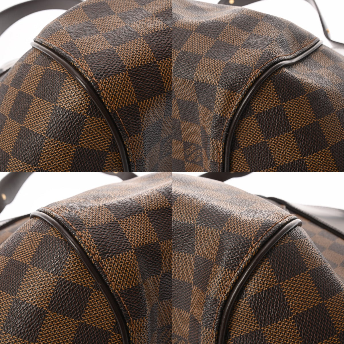 LOUIS VUITTON ルイヴィトン ダミエ システィナ MM ブラウン N41541
