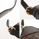 LOUIS VUITTON ルイヴィトン ダミエ システィナ MM ブラウン N41541 レディース ダミエキャンバス ショルダーバッグ ABランク 中古 銀蔵