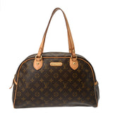 LOUIS VUITTON ルイヴィトン モノグラム モントルグイユ GM ブラウン M95566 レディース モノグラムキャンバス ショルダーバッグ Bランク 中古 銀蔵