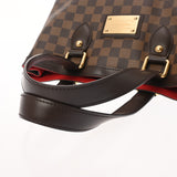 LOUIS VUITTON ルイヴィトン ダミエ ハムステッド PM ブラウン N51205 レディース ダミエキャンバス ハンドバッグ ABランク 中古 銀蔵