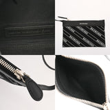 BALENCIAGA バレンシアガ ネイビーカバス XS ブラック 390346 レディース キャンバス レザー ハンドバッグ Aランク 中古 銀蔵