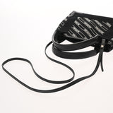 BALENCIAGA バレンシアガ ネイビーカバス XS ブラック 390346 レディース キャンバス レザー ハンドバッグ Aランク 中古 銀蔵