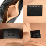 GUCCI グッチ GGマーモント スモールカメラバッグ ブラック 447632 レディース レザー ショルダーバッグ Aランク 中古 銀蔵