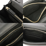 Valentino ヴァレンチノ ロックスタッズ ブラック レディース レザー ショルダーバッグ Aランク 中古 銀蔵