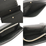 Valentino ヴァレンチノ ロックスタッズ ブラック レディース レザー ショルダーバッグ Aランク 中古 銀蔵