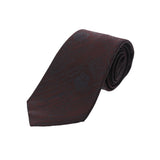 BERLUTI ベルルッティ カリグラフィ ボルドー メンズ シルク100% ネクタイ 未使用 銀蔵