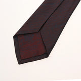 BERLUTI ベルルッティ カリグラフィ ボルドー メンズ シルク100% ネクタイ 未使用 銀蔵