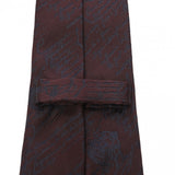 BERLUTI ベルルッティ カリグラフィ ボルドー メンズ シルク100% ネクタイ 未使用 銀蔵