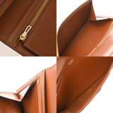 HERMES エルメス ベアンクラシック フォーブ □L刻印(2008年頃) レディース ボックスカーフ 長財布 Bランク 中古 銀蔵