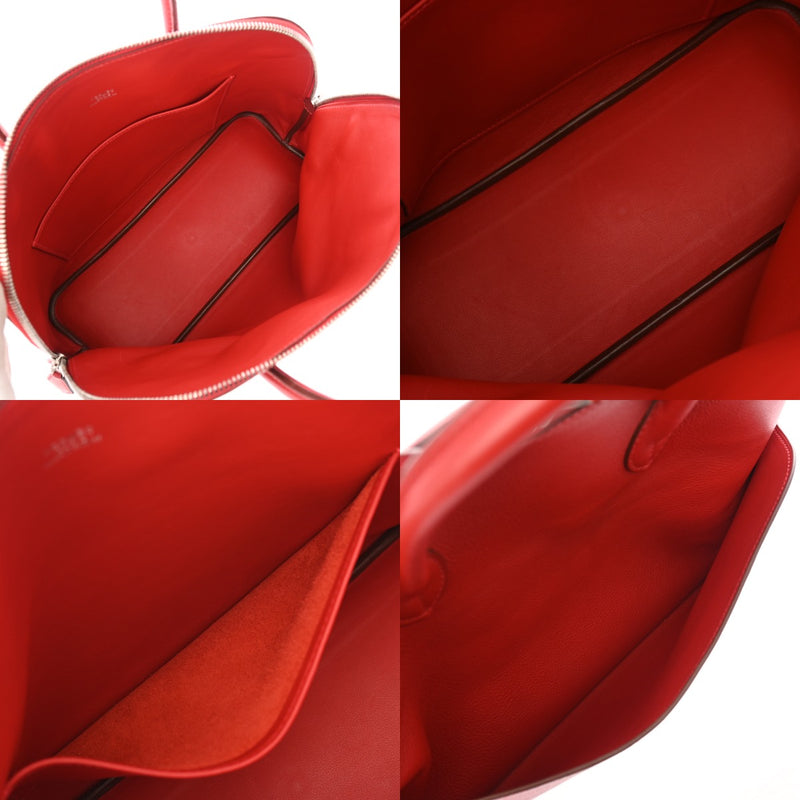 HERMES エルメス ボリード 1923 30 ルージュガランス □I刻印(2005年頃) レディース エバーカラー ハンドバッグ ABランク 中古 銀蔵