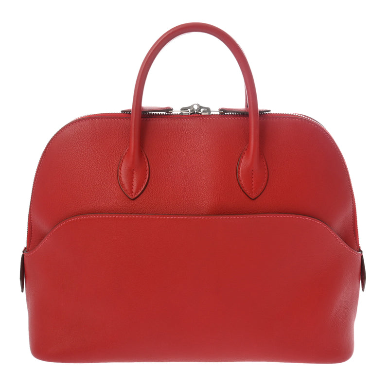 HERMES エルメス ボリード 1923 30 ルージュガランス □I刻印(2005年頃) レディース エバーカラー ハンドバッグ ABランク 中古 銀蔵