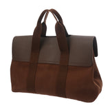 HERMES エルメス ヴァルパライソ MM ブラウン □J刻(2006年頃) ユニセックス トワルシェブロン/ヴォーグミ ハンドバッグ Bランク 中古 銀蔵