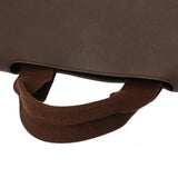 HERMES エルメス ヴァルパライソ MM ブラウン □J刻(2006年頃) ユニセックス トワルシェブロン/ヴォーグミ ハンドバッグ Bランク 中古 銀蔵