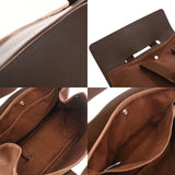 HERMES エルメス ヴァルパライソ MM ブラウン □J刻(2006年頃) ユニセックス トワルシェブロン/ヴォーグミ ハンドバッグ Bランク 中古 銀蔵