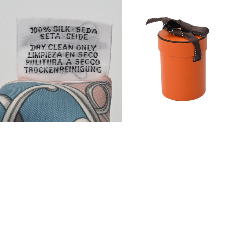 HERMES エルメス ツイリー LIFT PROFILE マルチカラー レディース シルク100％ スカーフ Bランク 中古 銀蔵