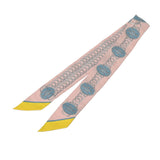 HERMES エルメス ツイリー LIFT PROFILE マルチカラー レディース シルク100％ スカーフ Bランク 中古 銀蔵