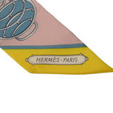 HERMES エルメス ツイリー LIFT PROFILE マルチカラー レディース シルク100％ スカーフ Bランク 中古 銀蔵