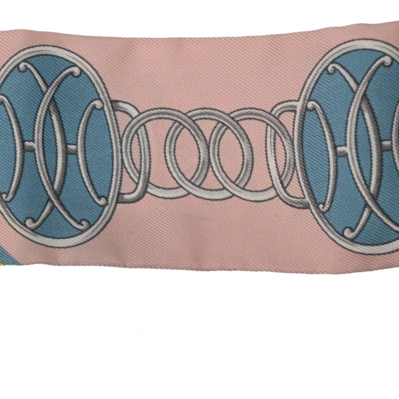 HERMES エルメス ツイリー LIFT PROFILE マルチカラー レディース シルク100％ スカーフ Bランク 中古 銀蔵