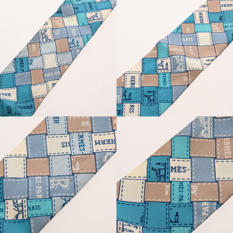 HERMES エルメス ツイリー BOLDUC AU CARRE マルチカラー レディース シルク100％ スカーフ Bランク 中古 銀蔵