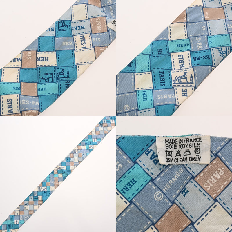 HERMES エルメス ツイリー BOLDUC AU CARRE マルチカラー レディース シルク100％ スカーフ Bランク 中古 銀蔵